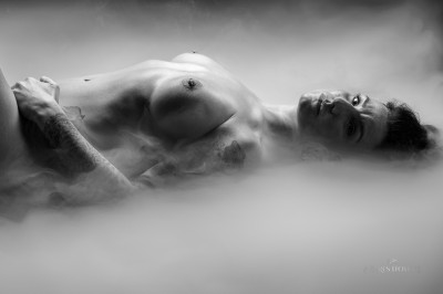 dans les nuages