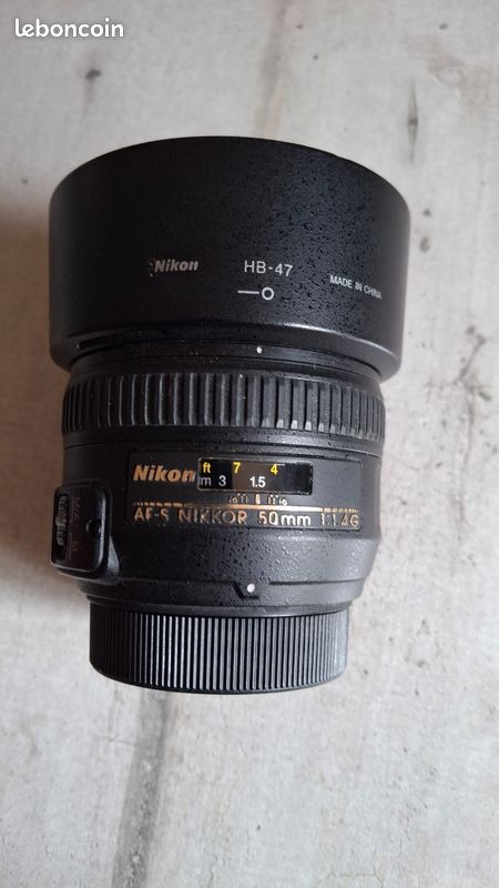 Vends Objectif Nikkor 50 mm 1.4