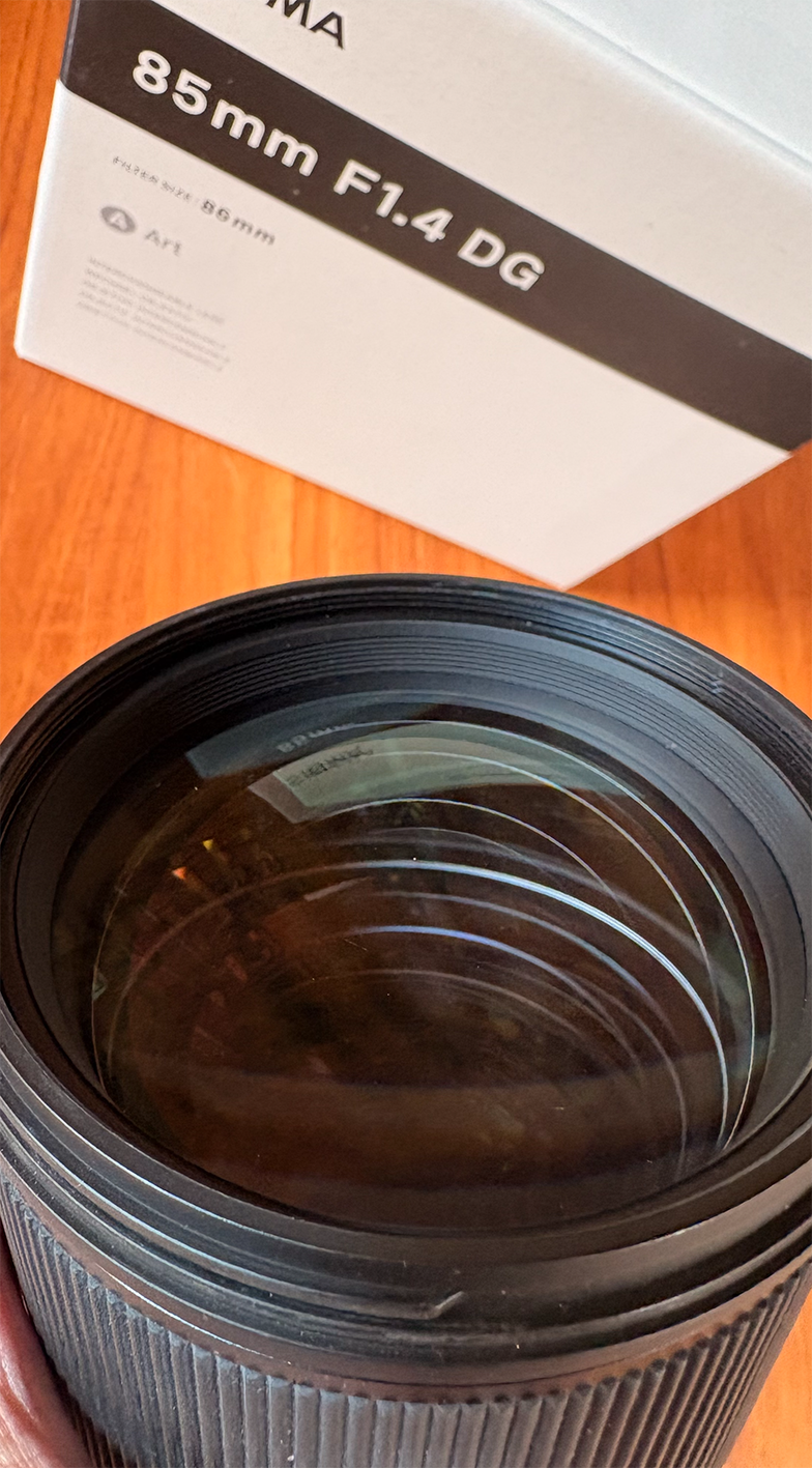 SIGMA ART 85mm 1.4