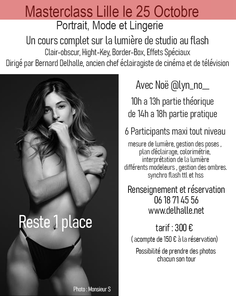 Masterclass Portrait Lingerie